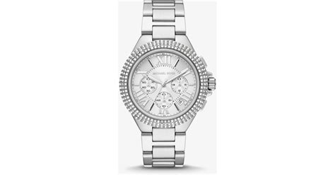 michael kors camille replacement stones|Oversized Camille Pavé Silver.